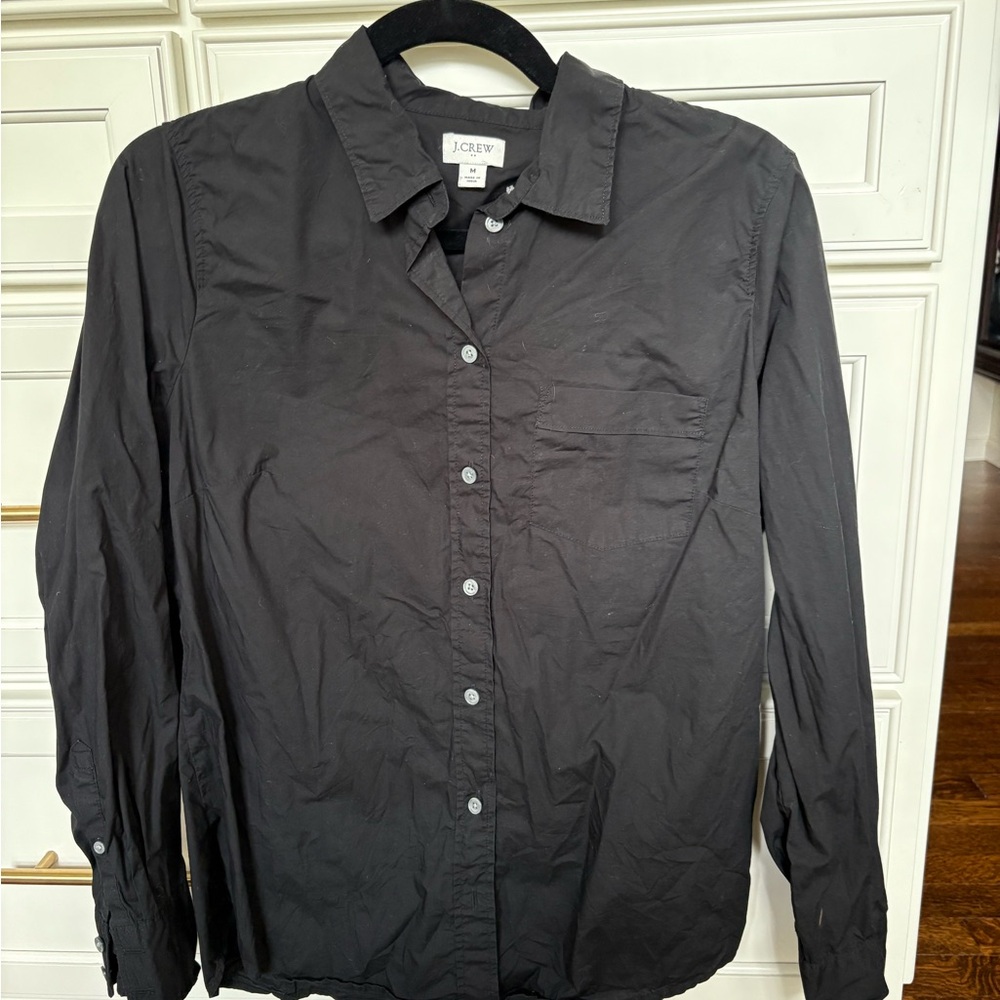 J.Crew Charcoal Button-Up Shirt
